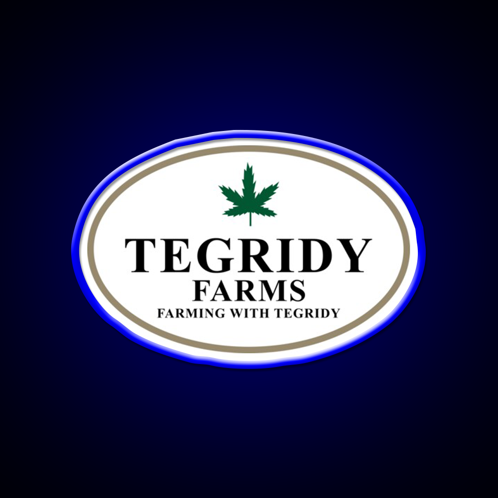 Tegridy Farms Hemp Inspired Green Leaf Led Neon Sign Rgb Color - LED neon sign view 5