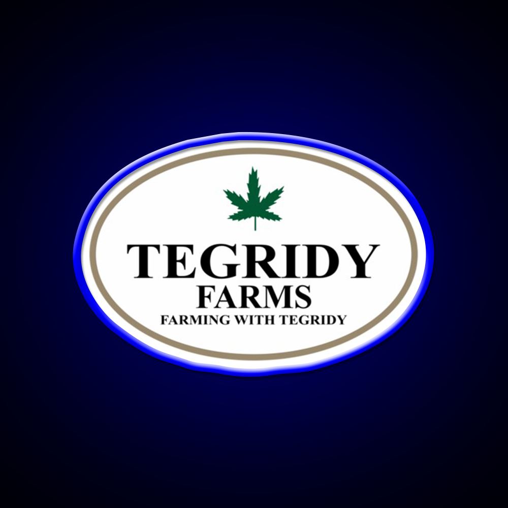 Tegridy Farms Hemp Inspired Green Leaf Led Neon Sign Wall Decor Rgb Color - LED neon sign view 5