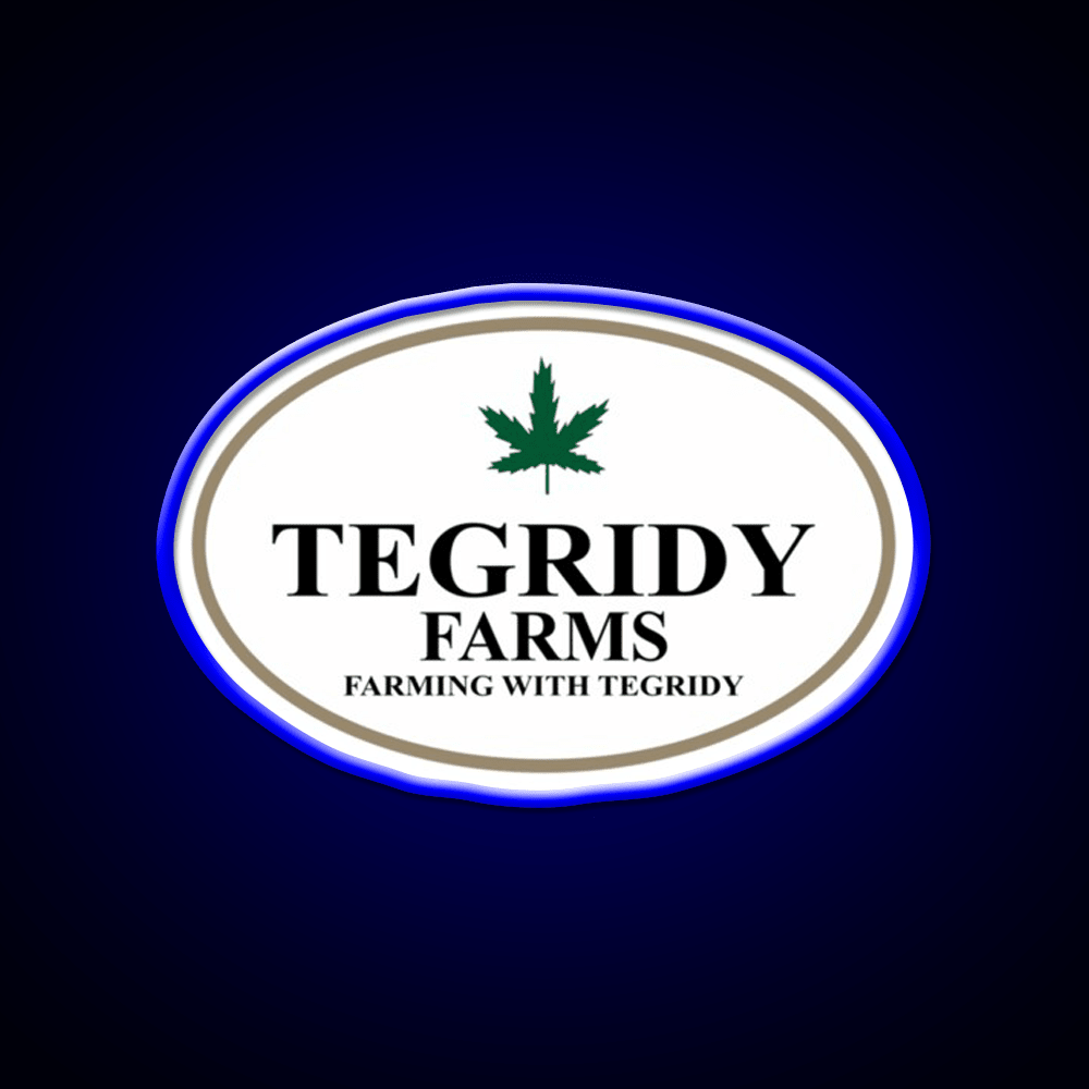 Tegridy Farms Hemp Inspired Green Leaf Led Neon Sign Wall Decor Rgb Color - Shineneon