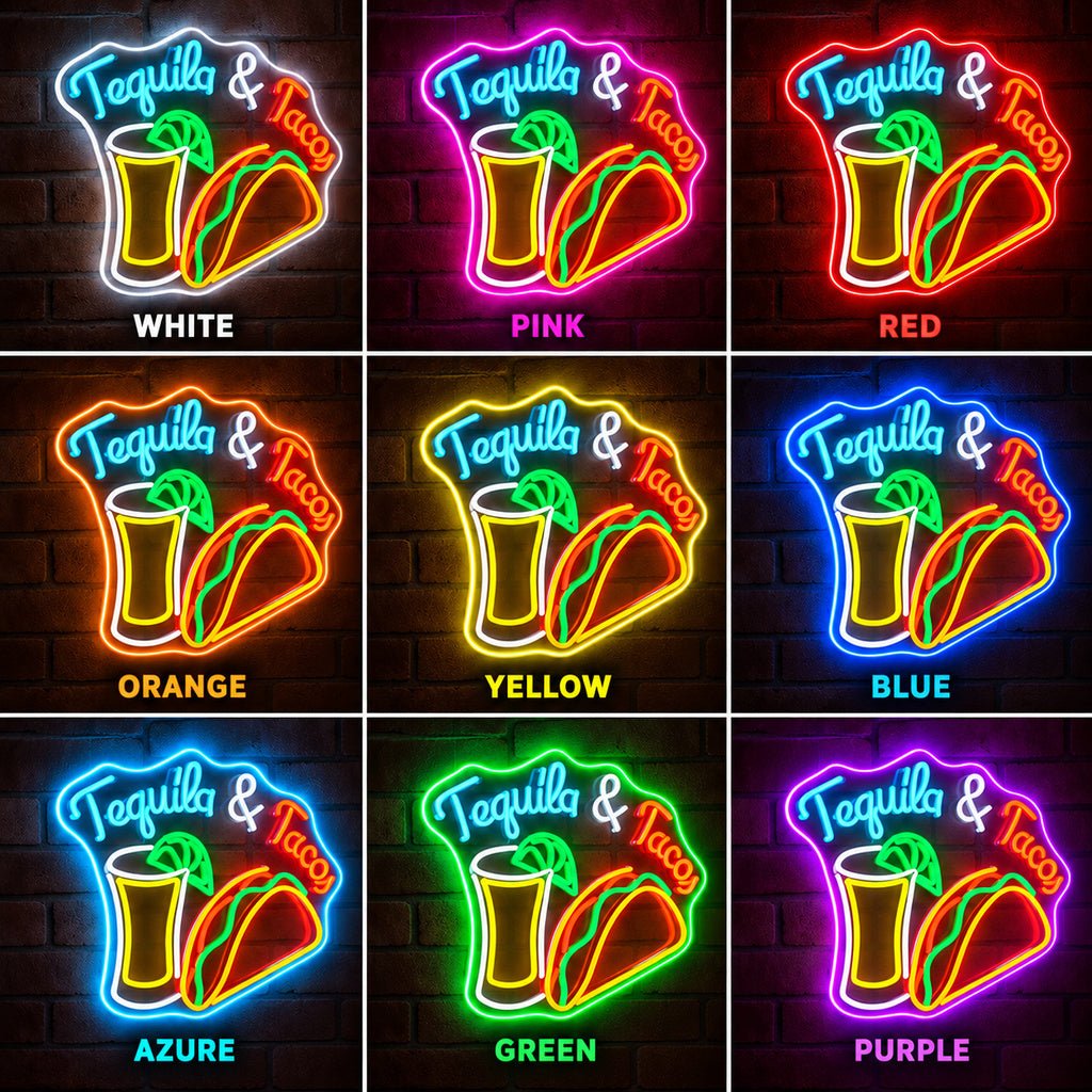Tequila And Tacos LED Neon Sign - Shineneon