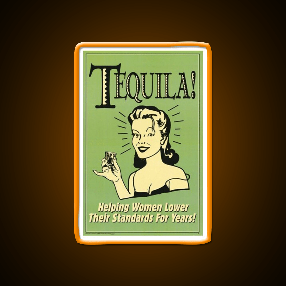 Tequila Is Fun Party Drink Tequila Led Neon Sign Rgb Color - Shineneon