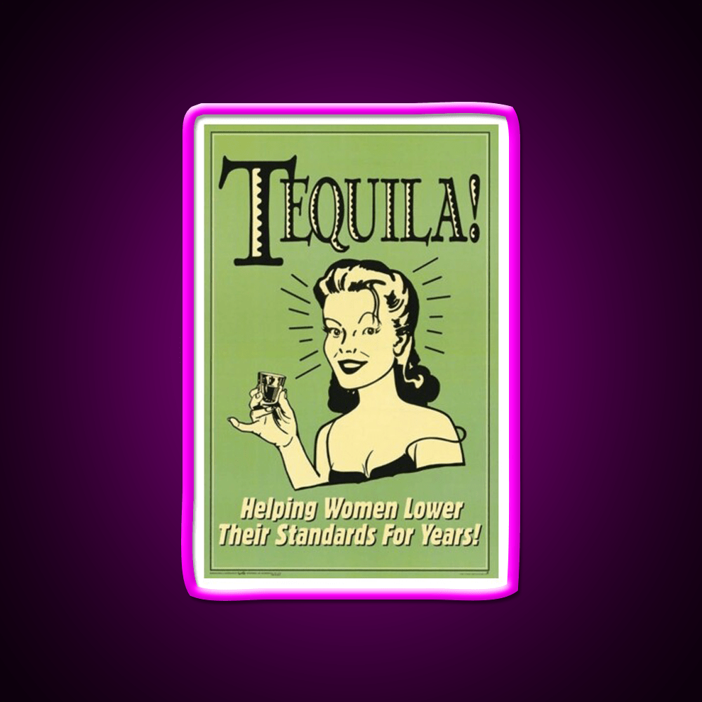 Tequila Is Fun Party Drink Tequila Led Neon Sign Rgb Color - Shineneon
