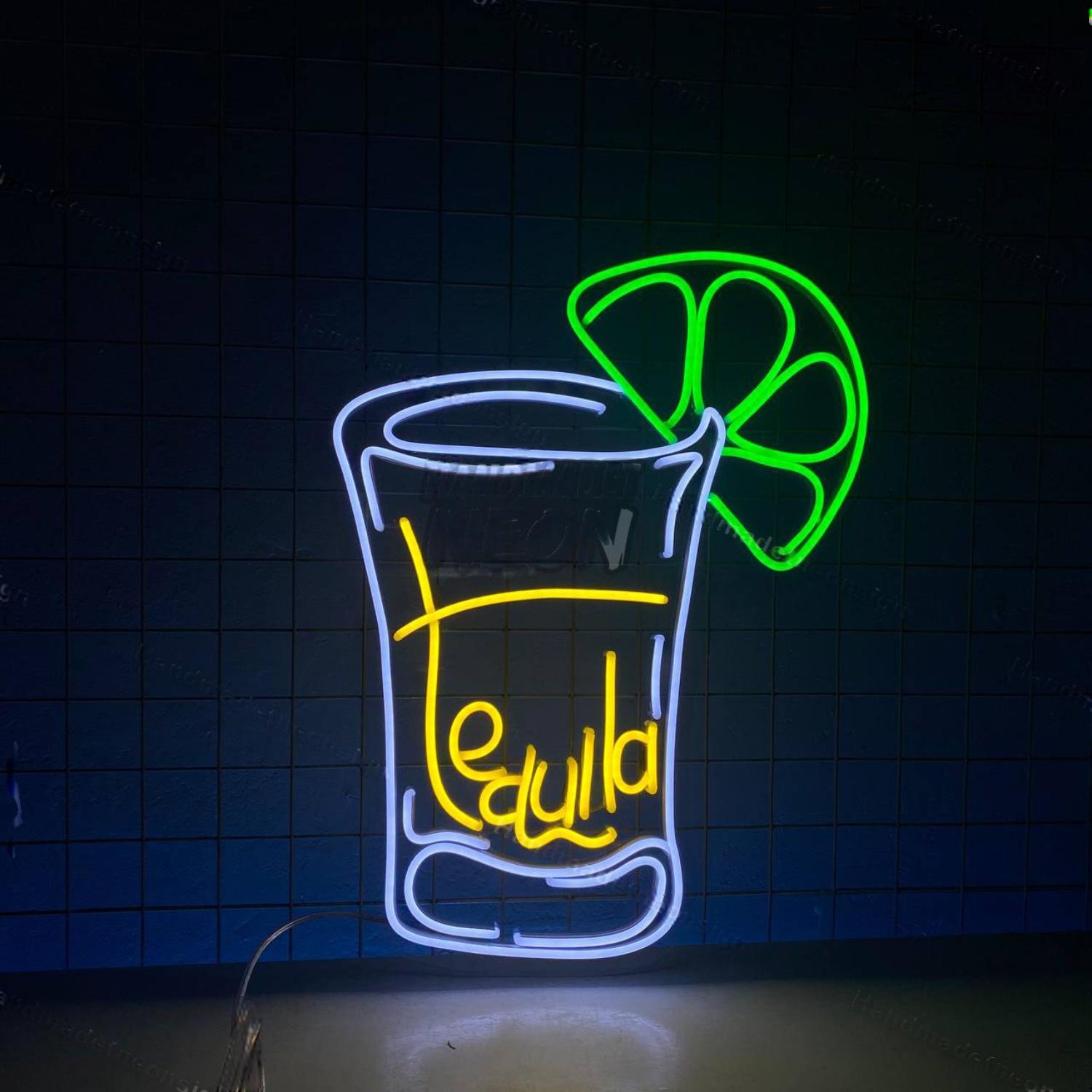 Tequila Lemon Led Neon Sign Led Decor | Shineneon
