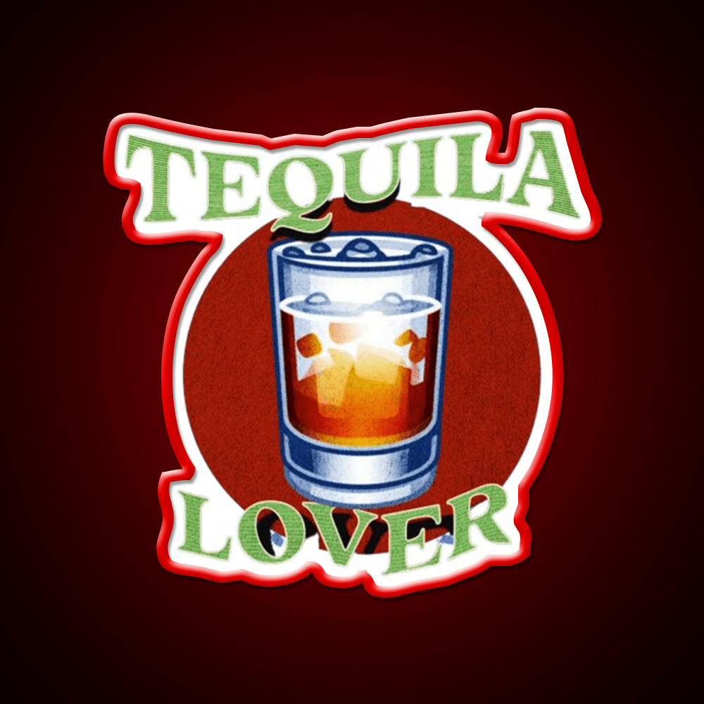 Tequila Lover Party Drink Tequila Led Neon Sign Rgb Color - Shineneon