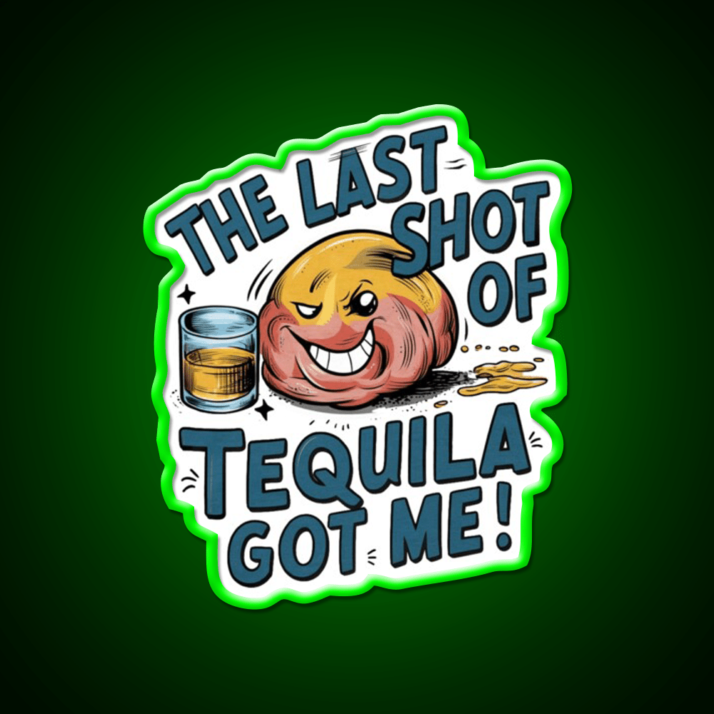 Tequila Party Drink Tequila Led Neon Sign Rgb Color - Shineneon