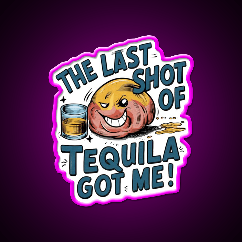 Tequila Party Drink Tequila Led Neon Sign Rgb Color - Shineneon