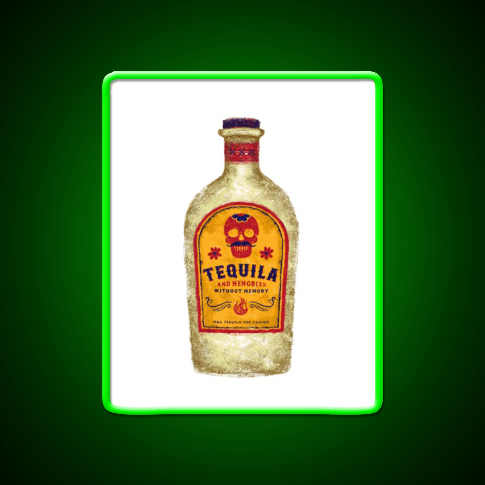 Tequila Party Drink Tequila Led Neon Sign Wall Light Rgb Color - Shineneon