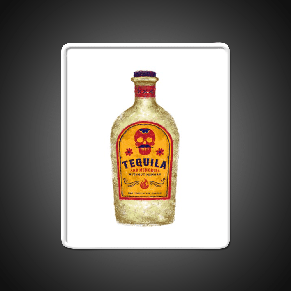 Tequila Party Drink Tequila Led Neon Sign Wall Light Rgb Color - Shineneon