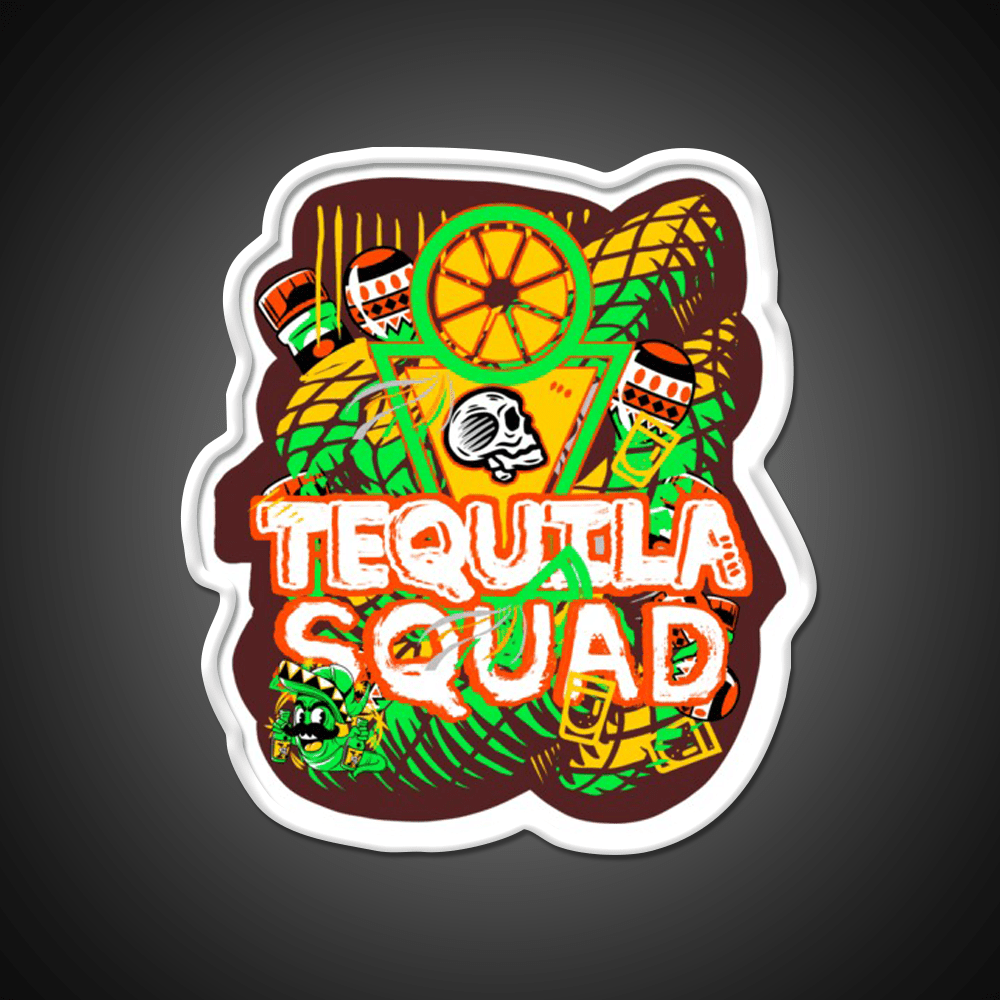 Tequila Party Party Drink Tequila Led Neon Sign Rgb Color - Shineneon