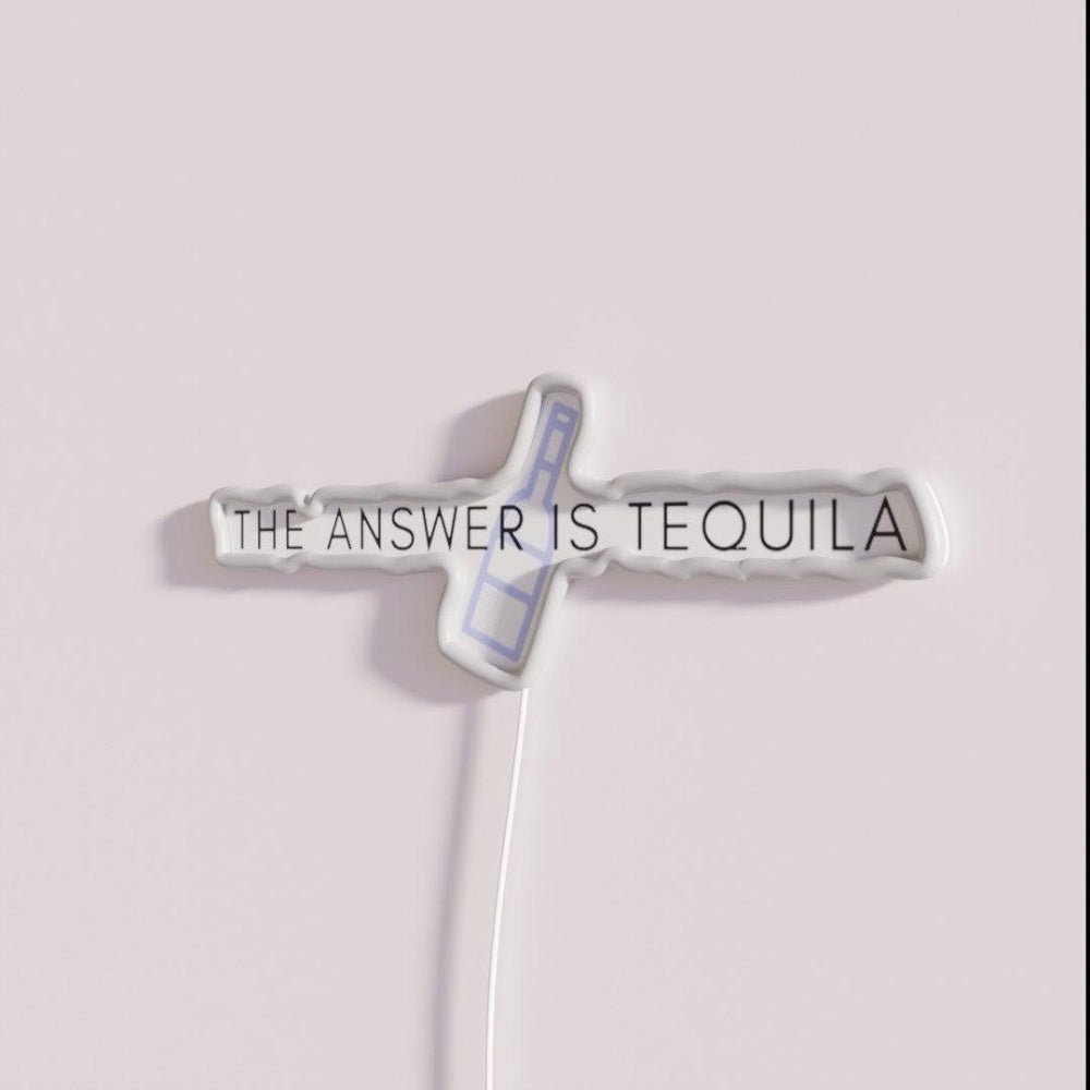 Tequila Rgb Led Neon Sign Restaurant Wall Art - Shineneon