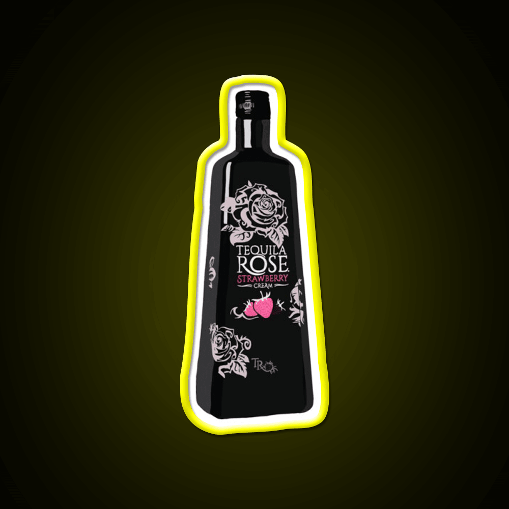 Tequila Rose Party Drink Tequila Led Neon Sign By Multimedia Rgb Color - Shineneon