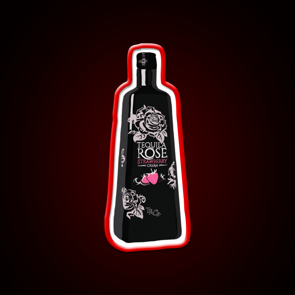 Tequila Rose Party Drink Tequila Led Neon Sign By Multimedia Rgb Color - Shineneon