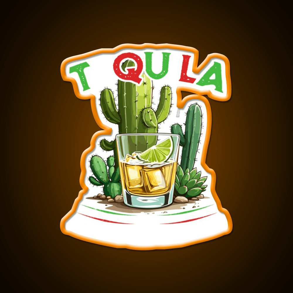 Tequila Saying Cinco De Mayo Party Drink Tequila Led Neon Sign Rgb Color - Shineneon