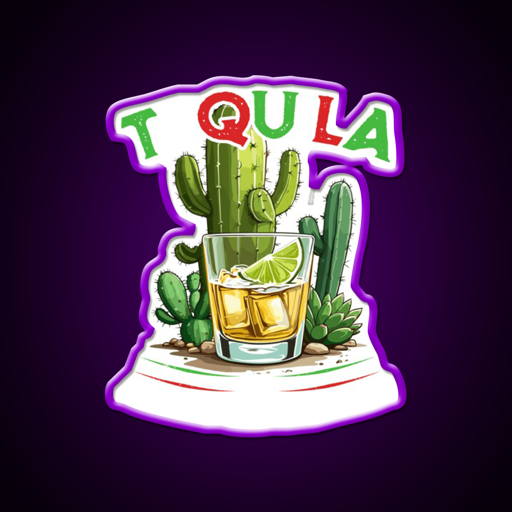Tequila Saying Cinco De Mayo Party Drink Tequila Led Neon Sign Rgb Color - Shineneon