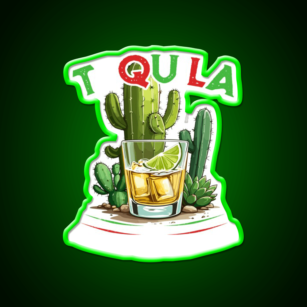 Tequila Saying Cinco De Mayo Party Drink Tequila Led Neon Sign Rgb Color - Shineneon
