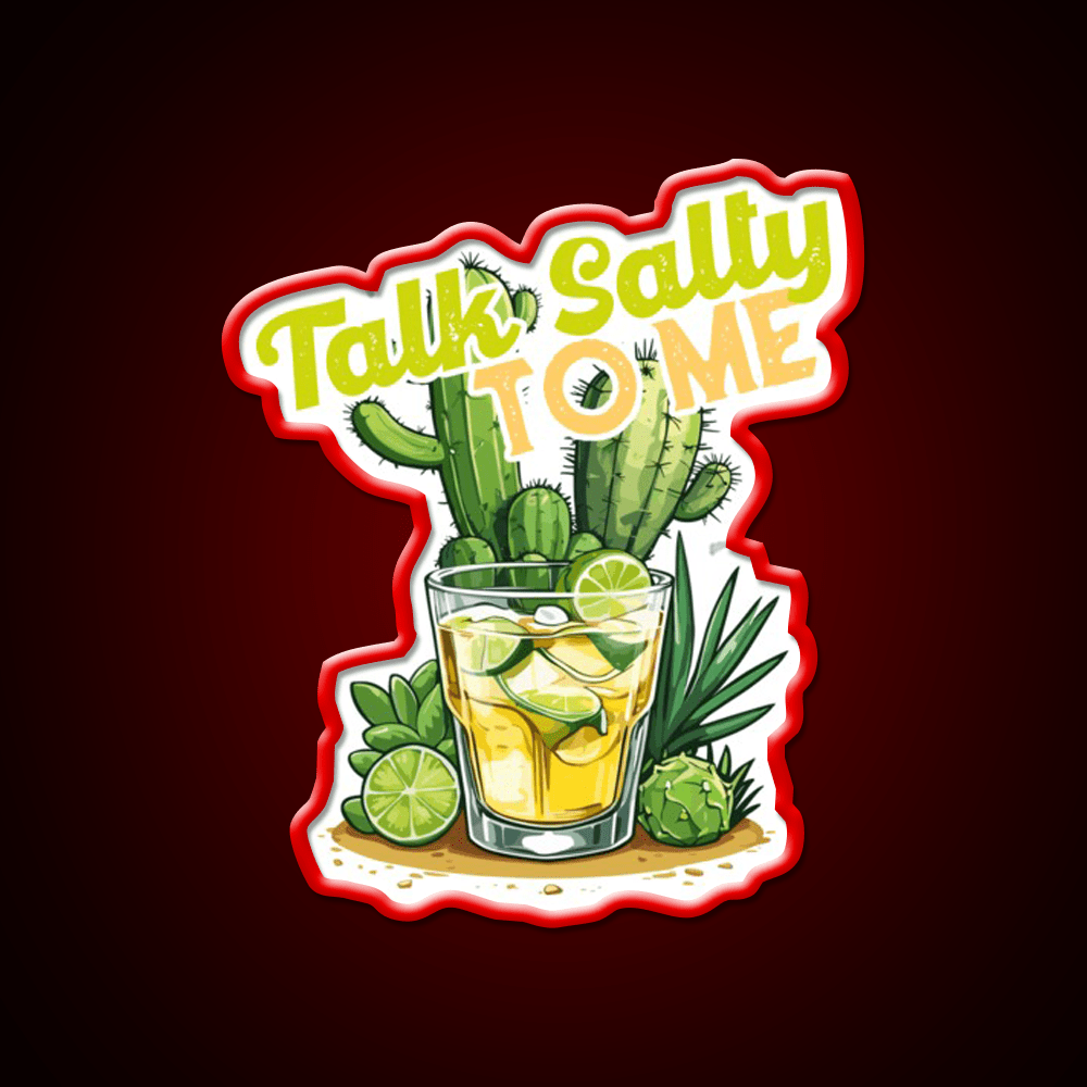 Tequila Saying Party Drink Tequila Led Neon Sign Cocktail Neon Sign Rgb Color - Shineneon