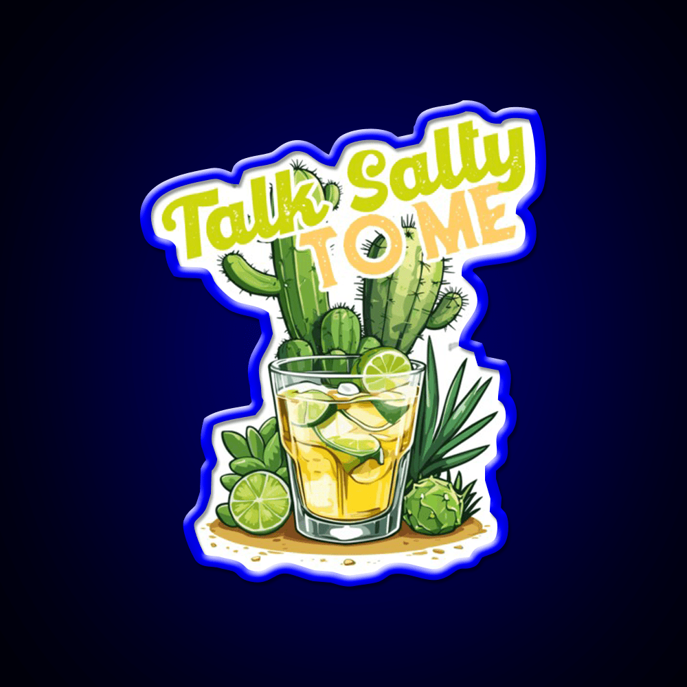 Tequila Saying Party Drink Tequila Led Neon Sign Cocktail Neon Sign Rgb Color - Shineneon