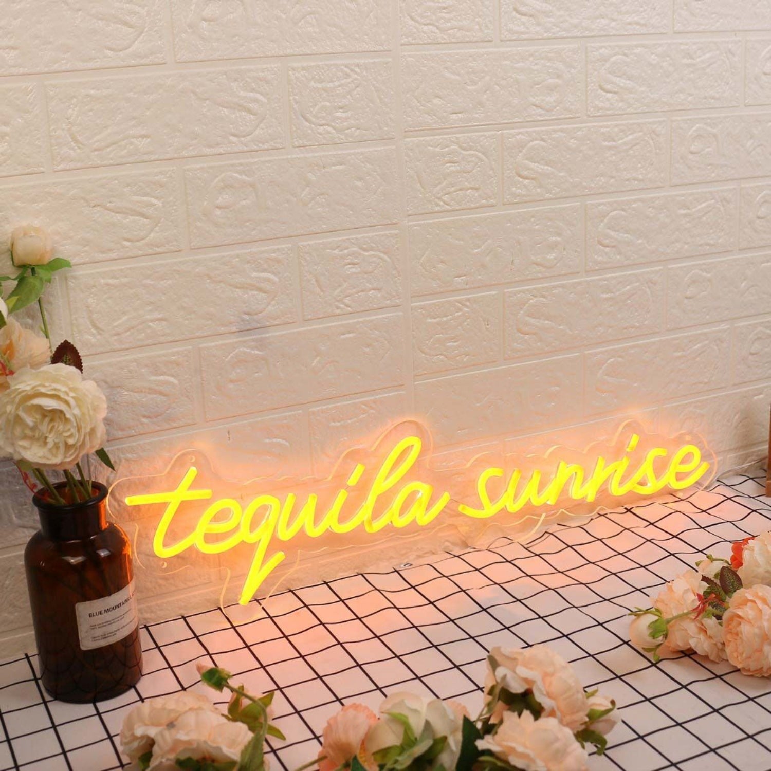 Tequila Sunrise Orange Led Neon Sign - Shineneon