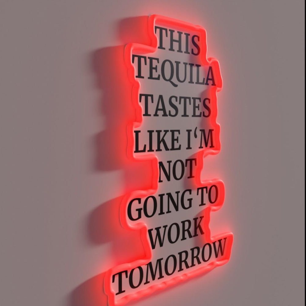 Tequila Taste Rgb Led Neon Sign - Shineneon