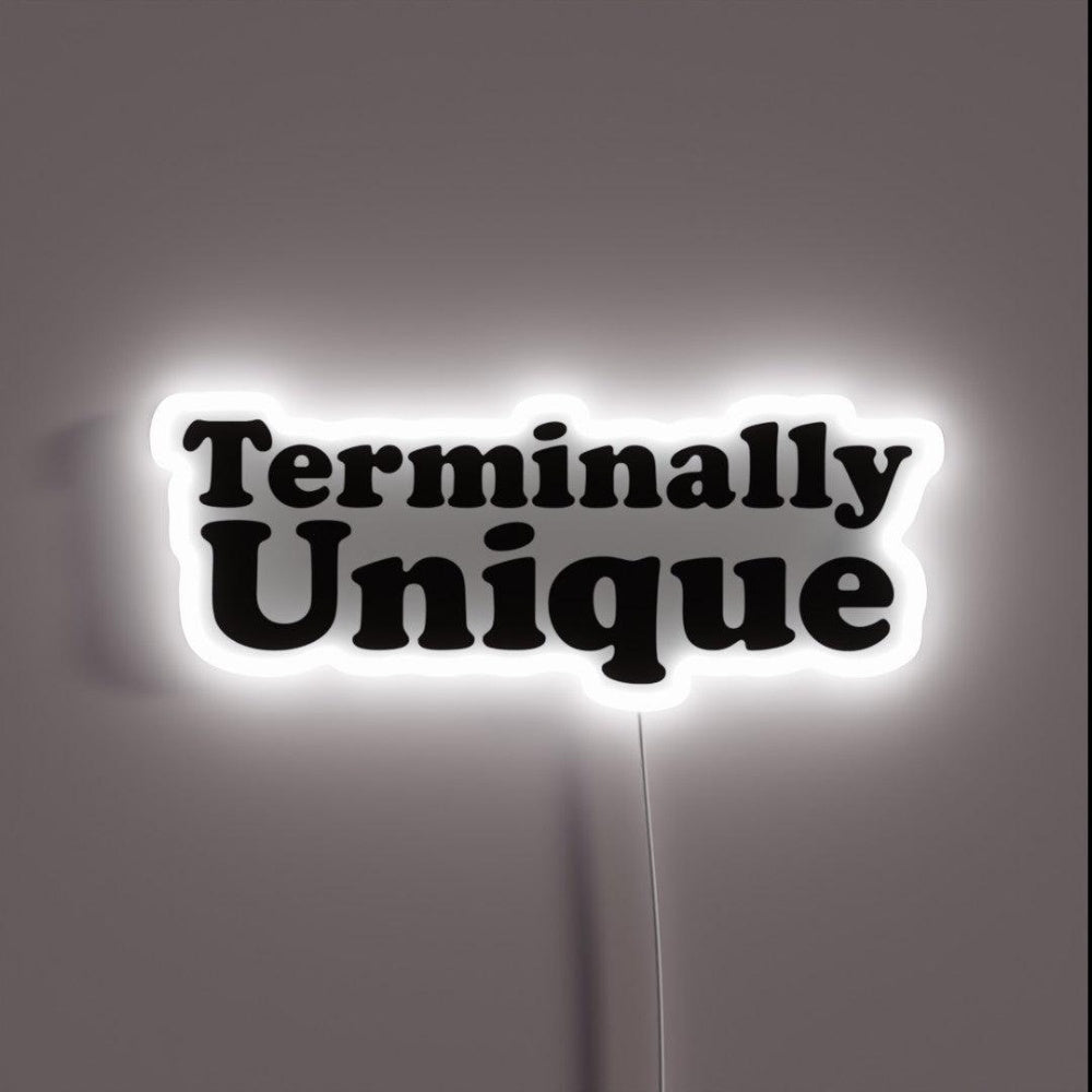 Terminally Unique Na Aa 12 Step Sobriety Rgb Led Neon Sign - Shineneon