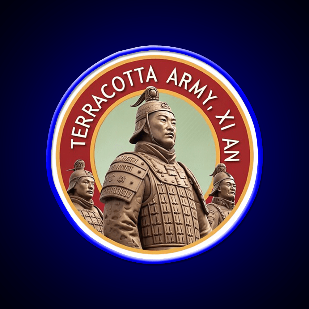 Terracotta Army Asian Cultural Led Neon Sign Rgb Color - Shineneon