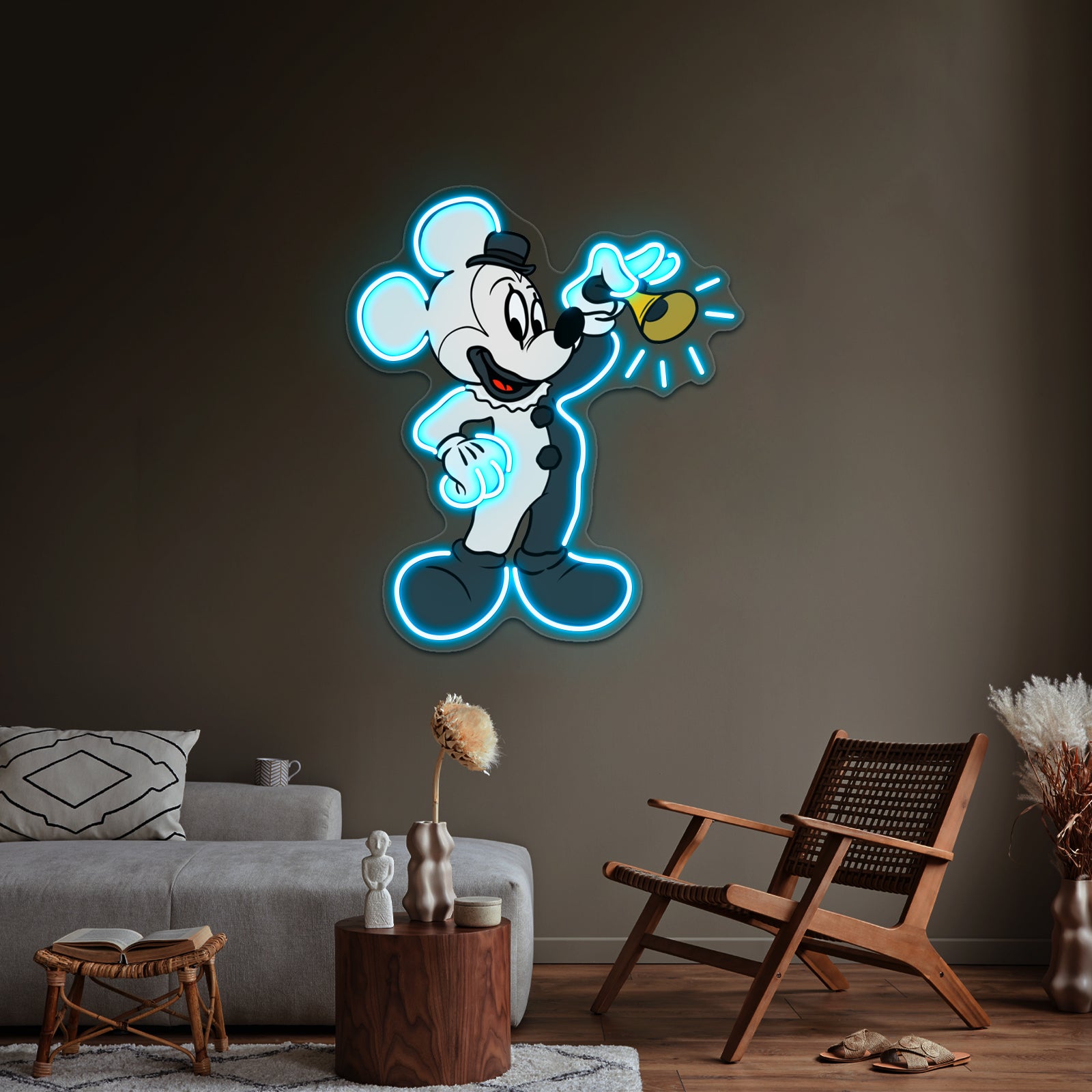 Terrifier Mouse Artwork Neon Signs For Sale | Shineneon