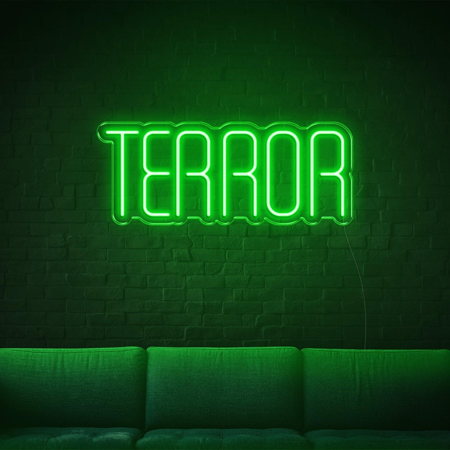 Terror Red Bold Led Neon Sign For Horror-Themed Decor | Shineneon