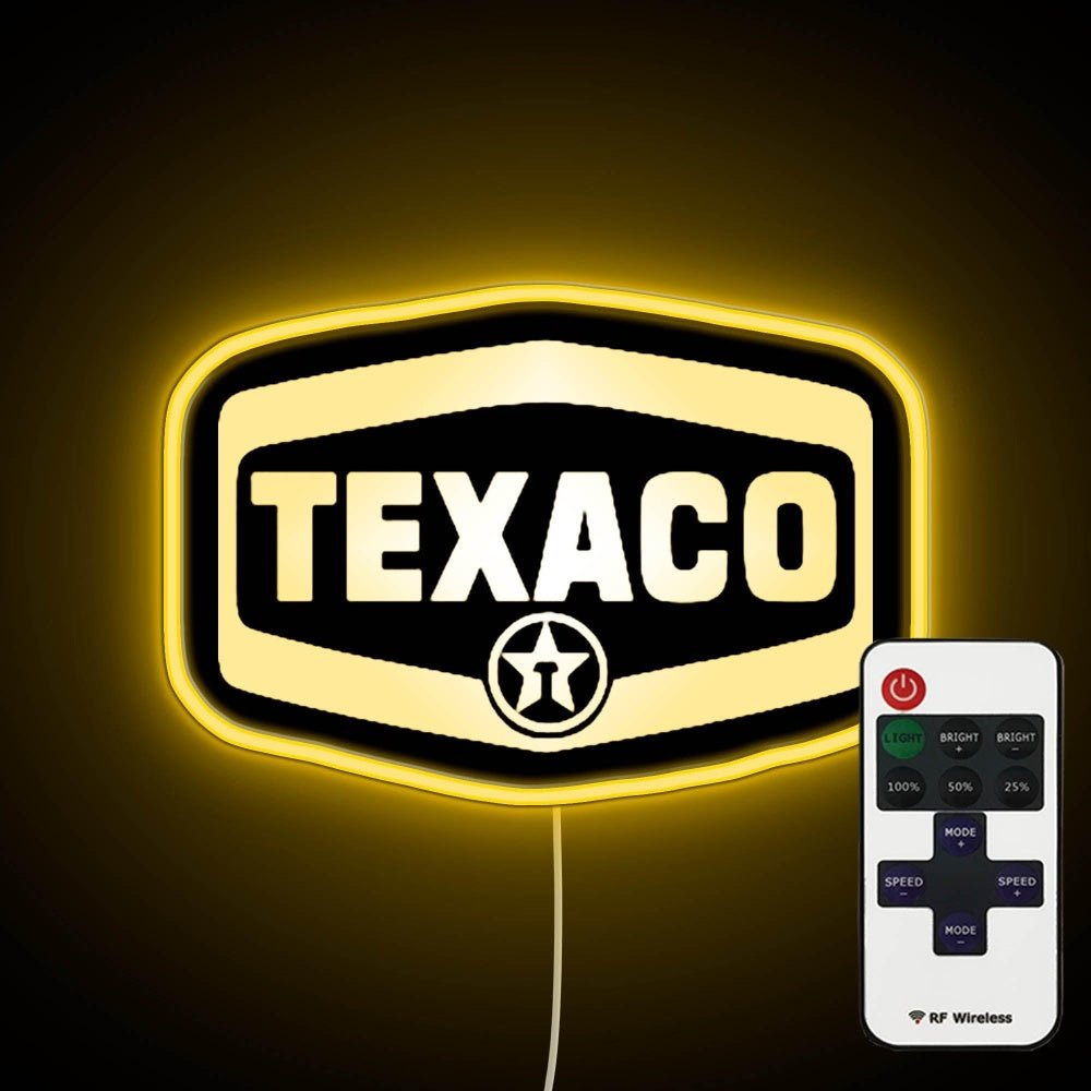 Texaco Logo Neon Sign - Shineneon