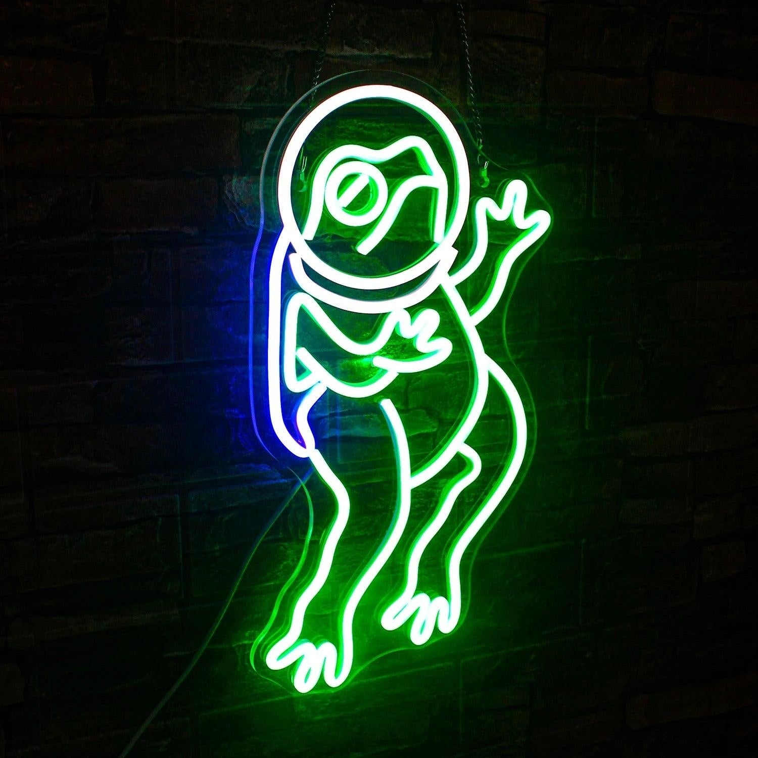 Texas Cactus Tri - Color Led Neon Sign Western Indoor Wall Art - Shineneon