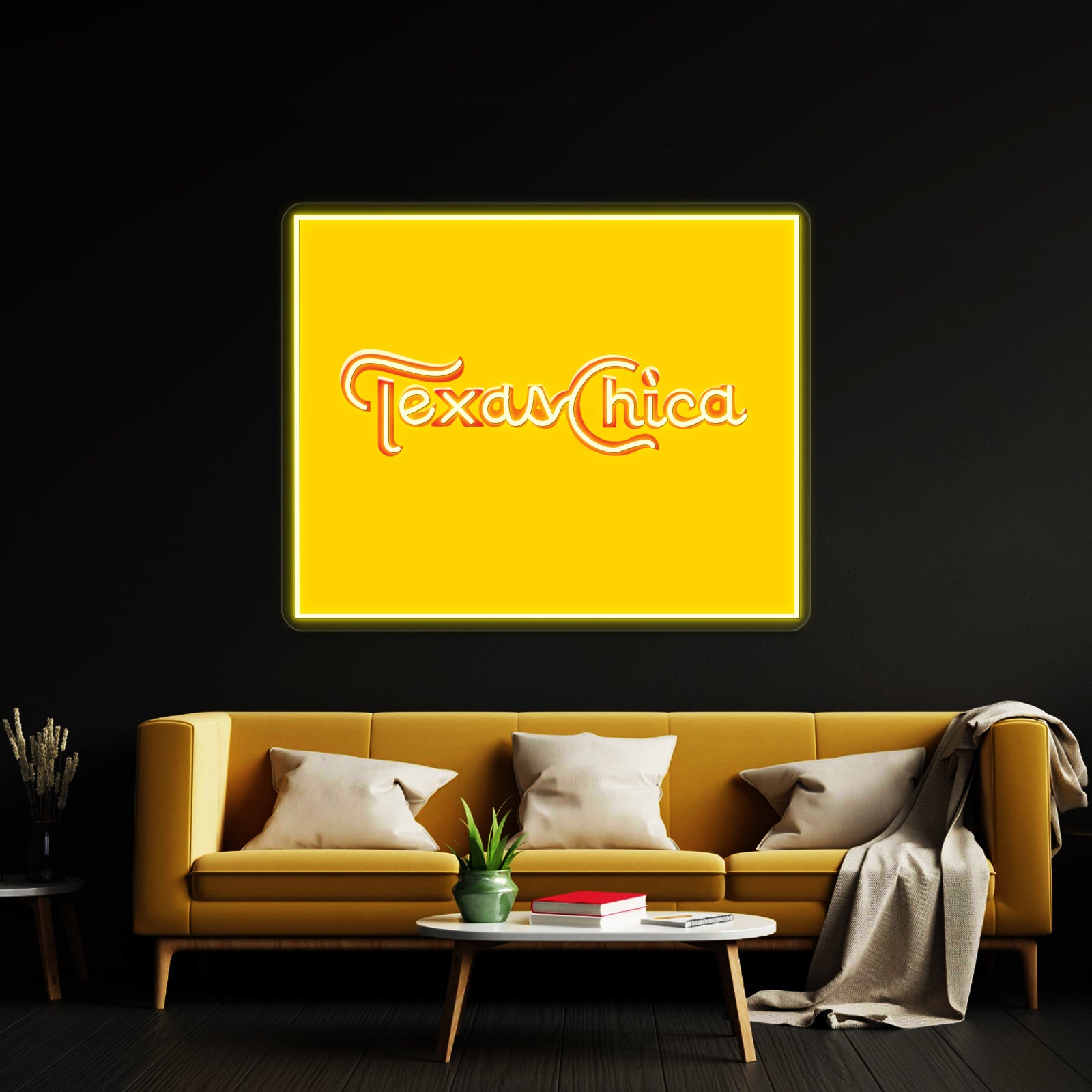 Texas Chica Artwork Neon Signs For Sale | Shineneon