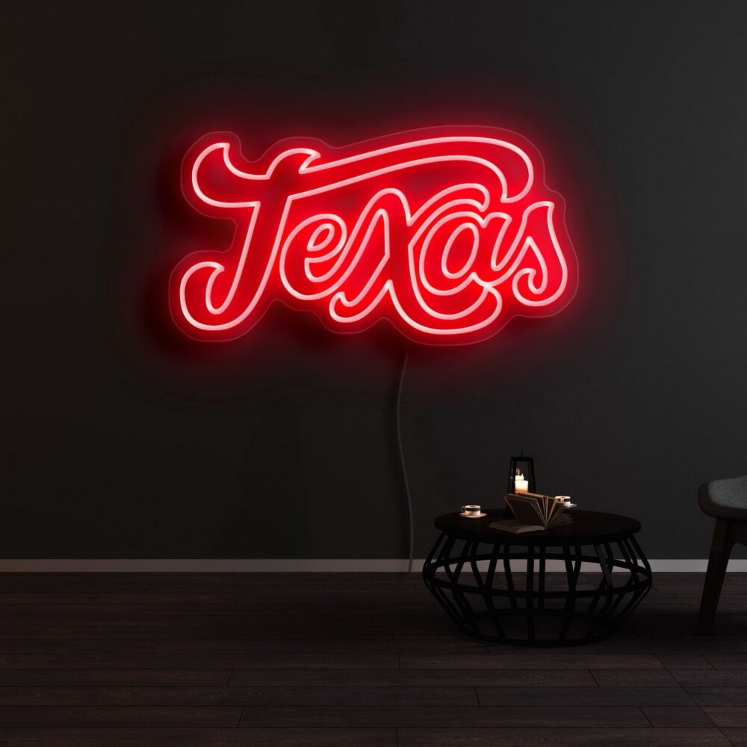 Texas Led Neon Sign For State Pride And Decorative Spaces | Shineneon