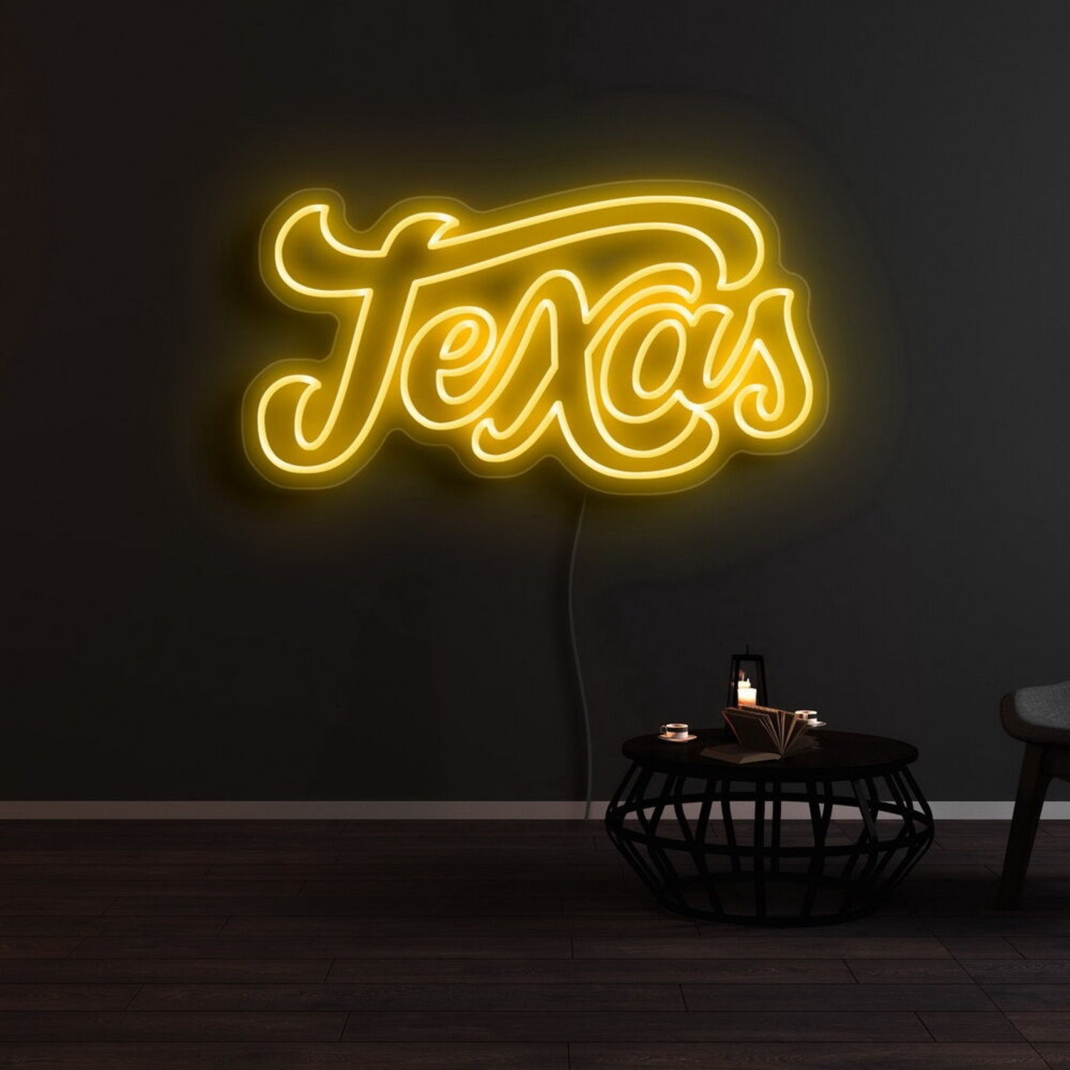 Texas Led Neon Sign For State Pride And Decorative Spaces | Shineneon