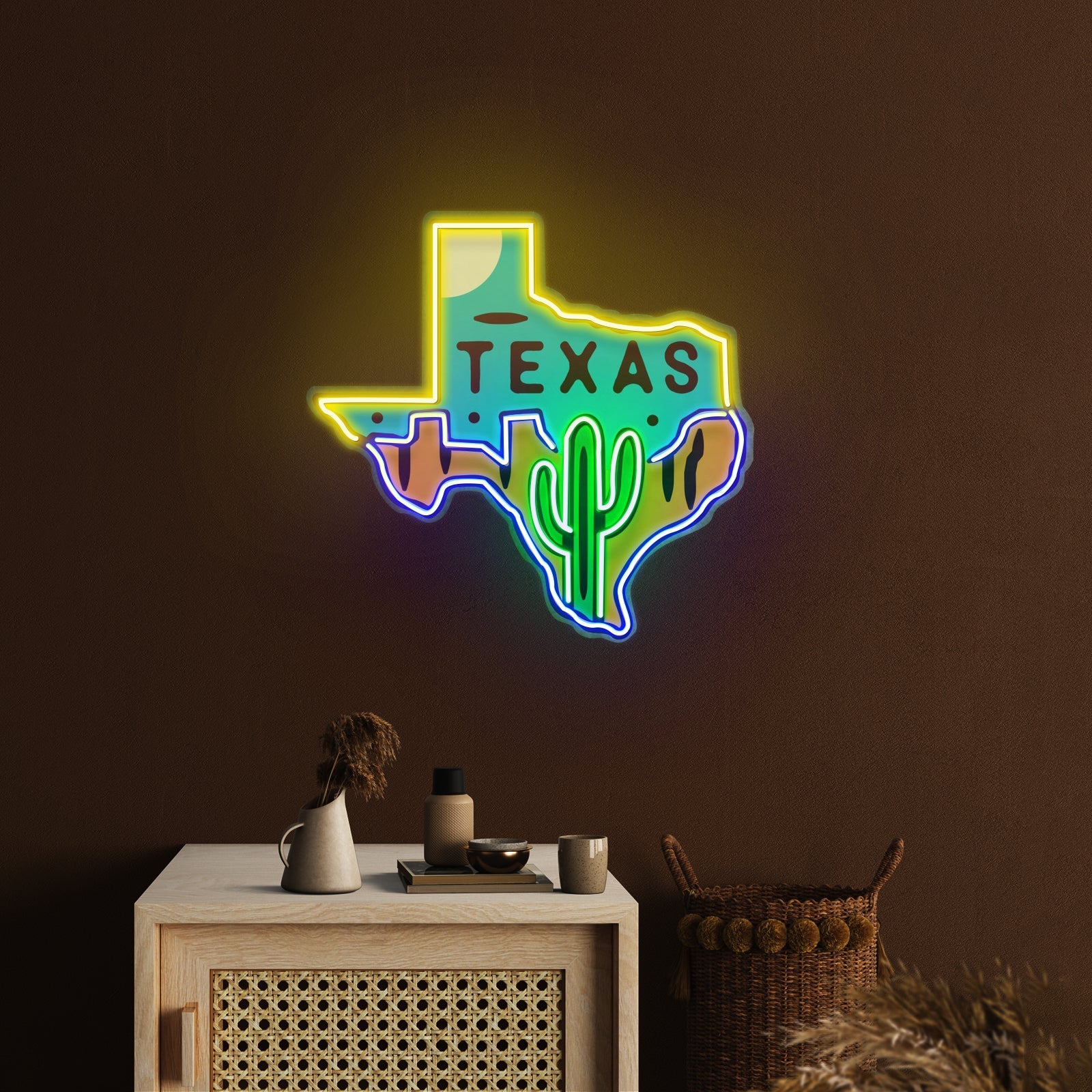 Texas Map Led Neon Sign Light Custom Led Signs - Shineneon