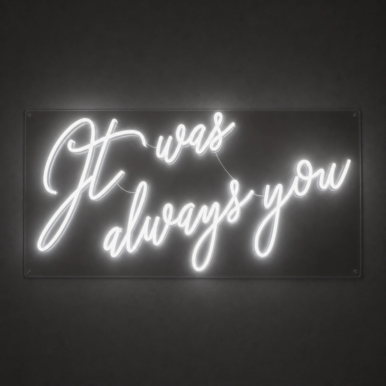 Thank Always You LED Neon Sign Garage Man Cave Neon Sign main product image