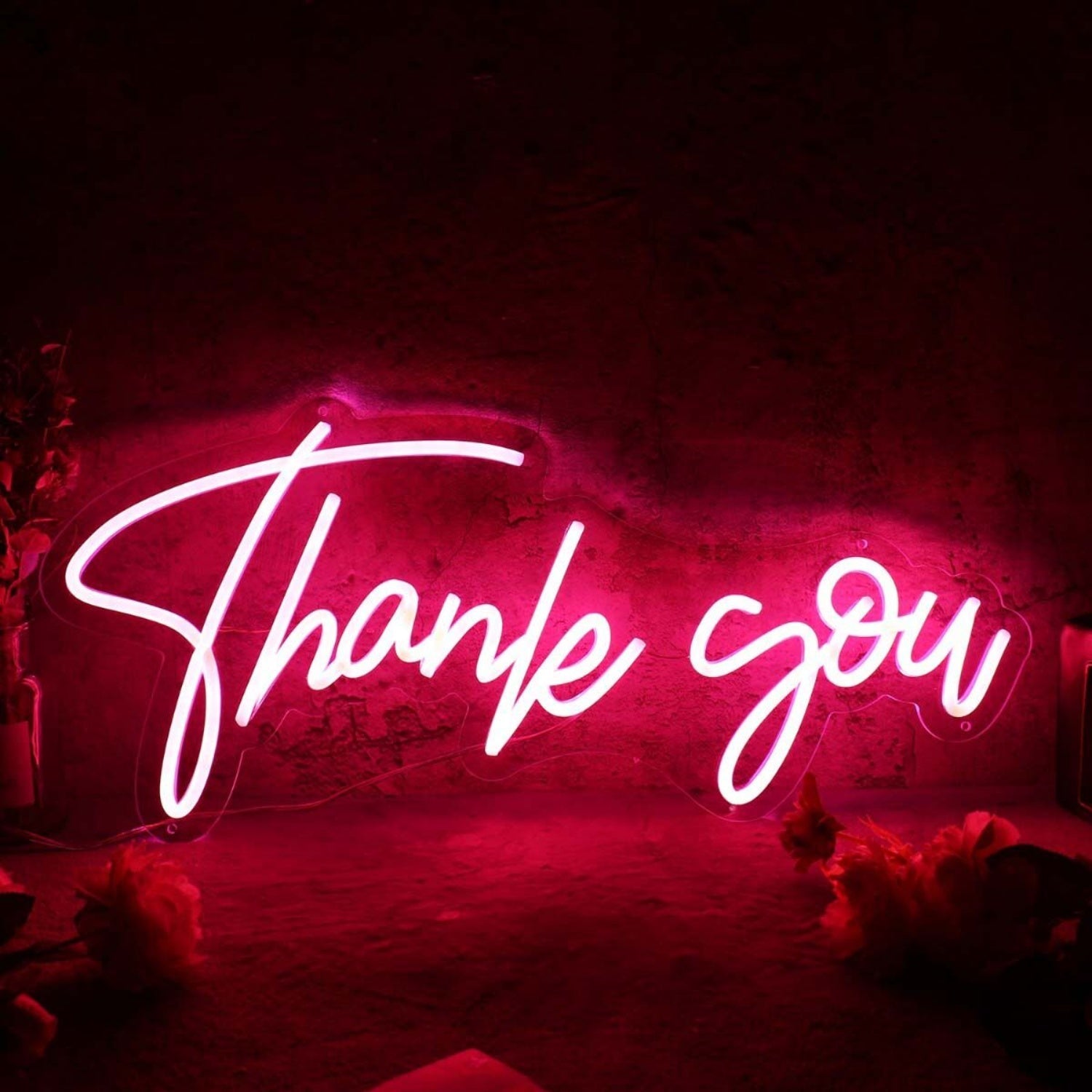 Thank You Red Led Neon Sign - Shineneon
