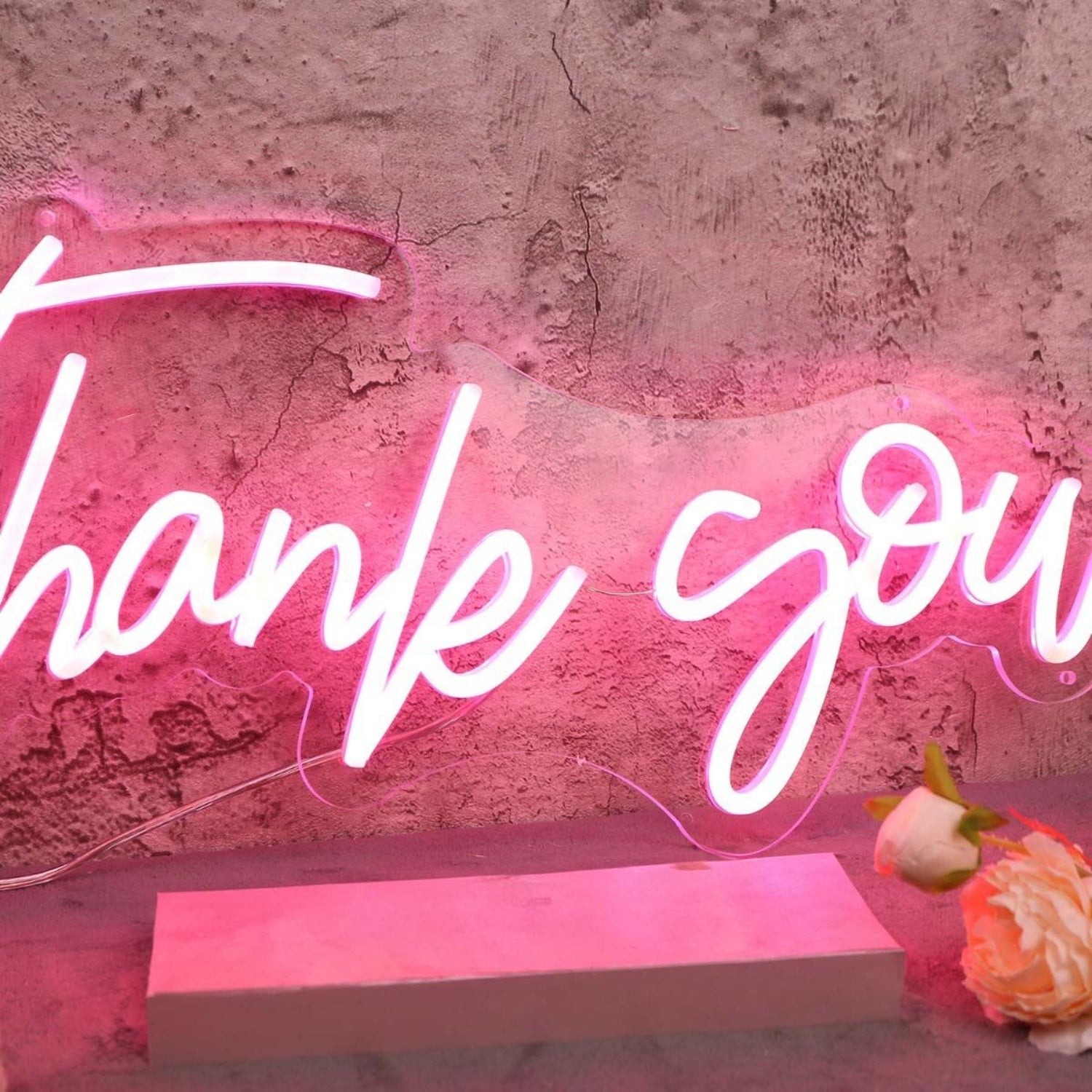 Thank You Red Led Neon Sign - Shineneon