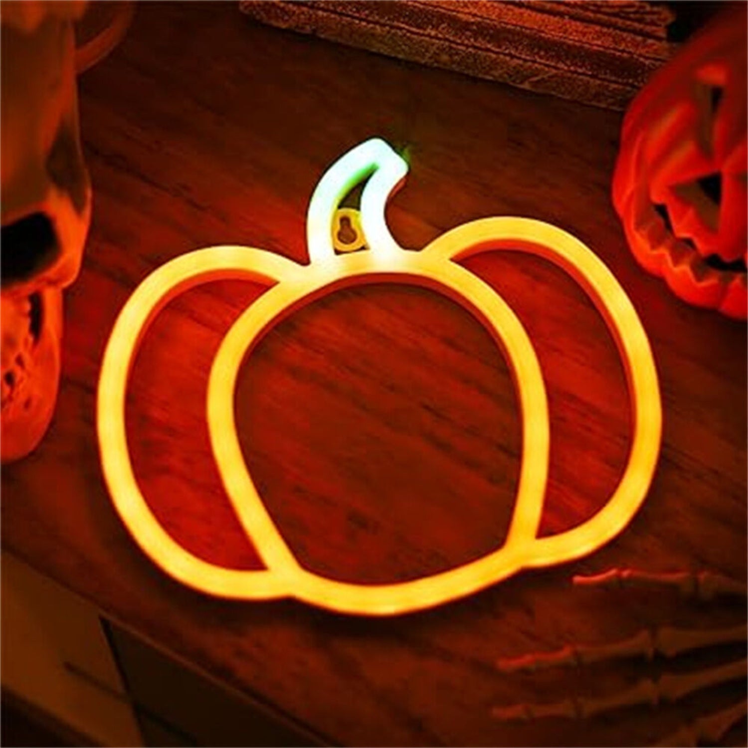 Thanksgiving Ambiance Pumpkin Led Neon Sign For Home Office - Shineneon