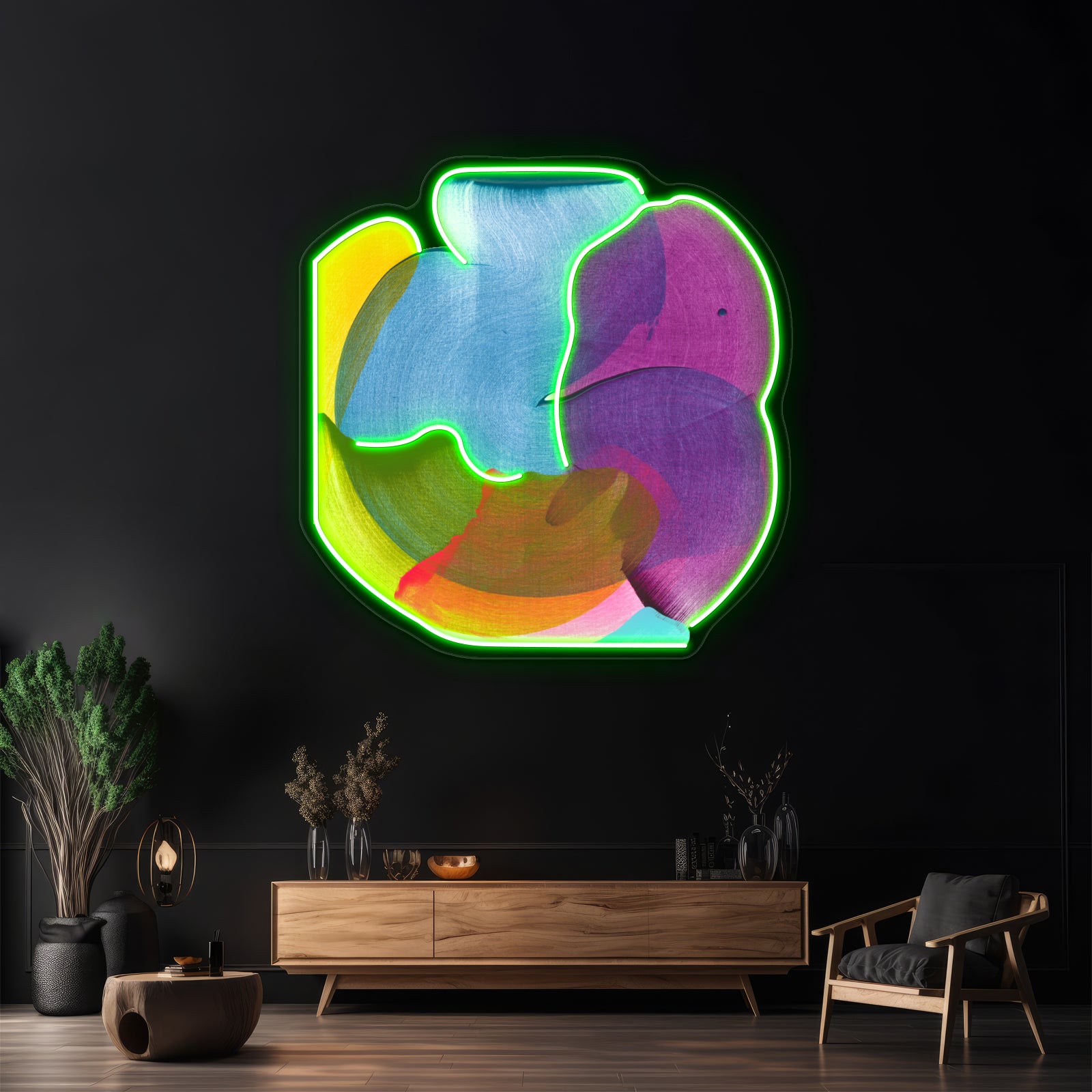 That Side Of My Brain Wall Artwork Neon Signs | Shineneon