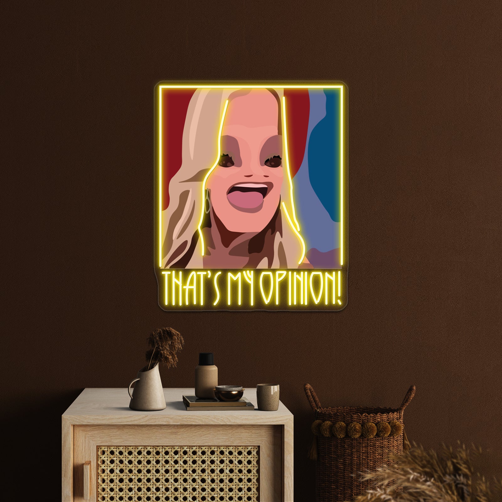 Thats My Opinion Artwork Neon Signs For Sale | Shineneon