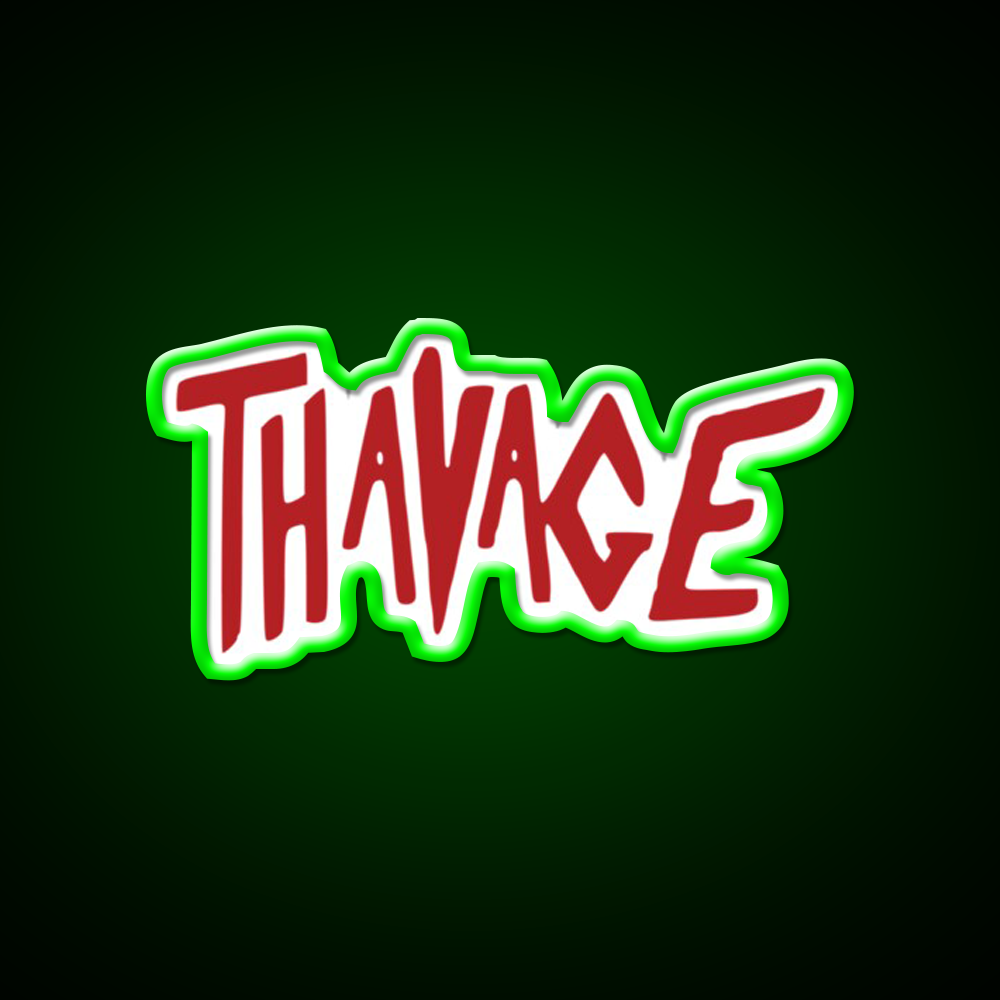 Thavage Classic Gym Fitness Led Neon Sign Rgb Color