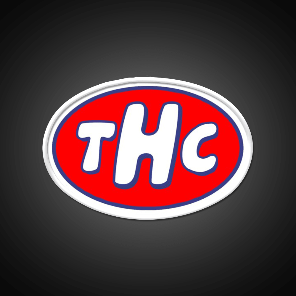 Thc Oil Hemp Inspired Green Leaf Led Neon Sign Rgb Color - Shineneon
