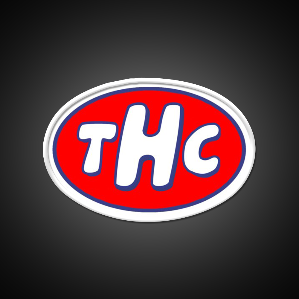 Thc Oil Hemp Inspired Green Leaf Led Neon Sign Rgb Color - LED neon sign view 11