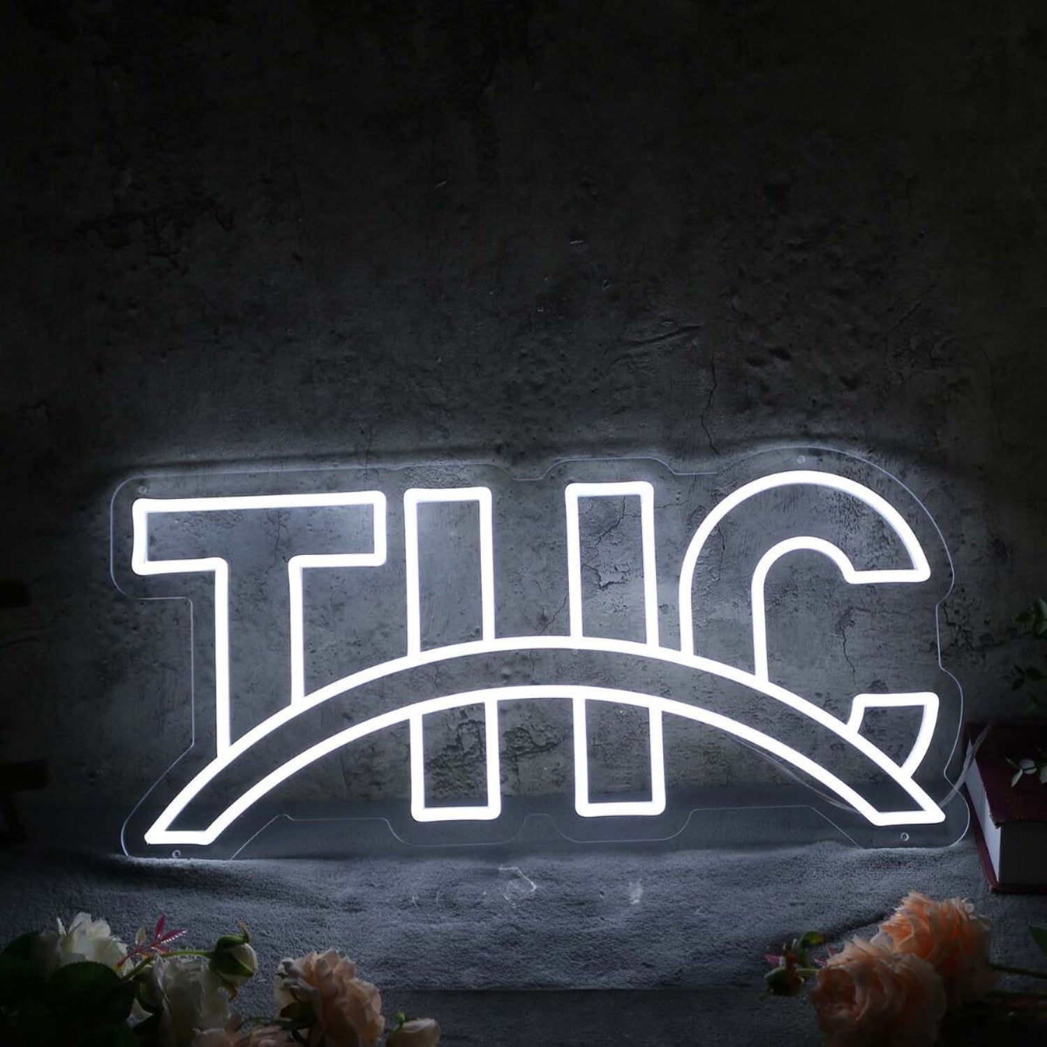 Thc White Led Neon Sign - Shineneon