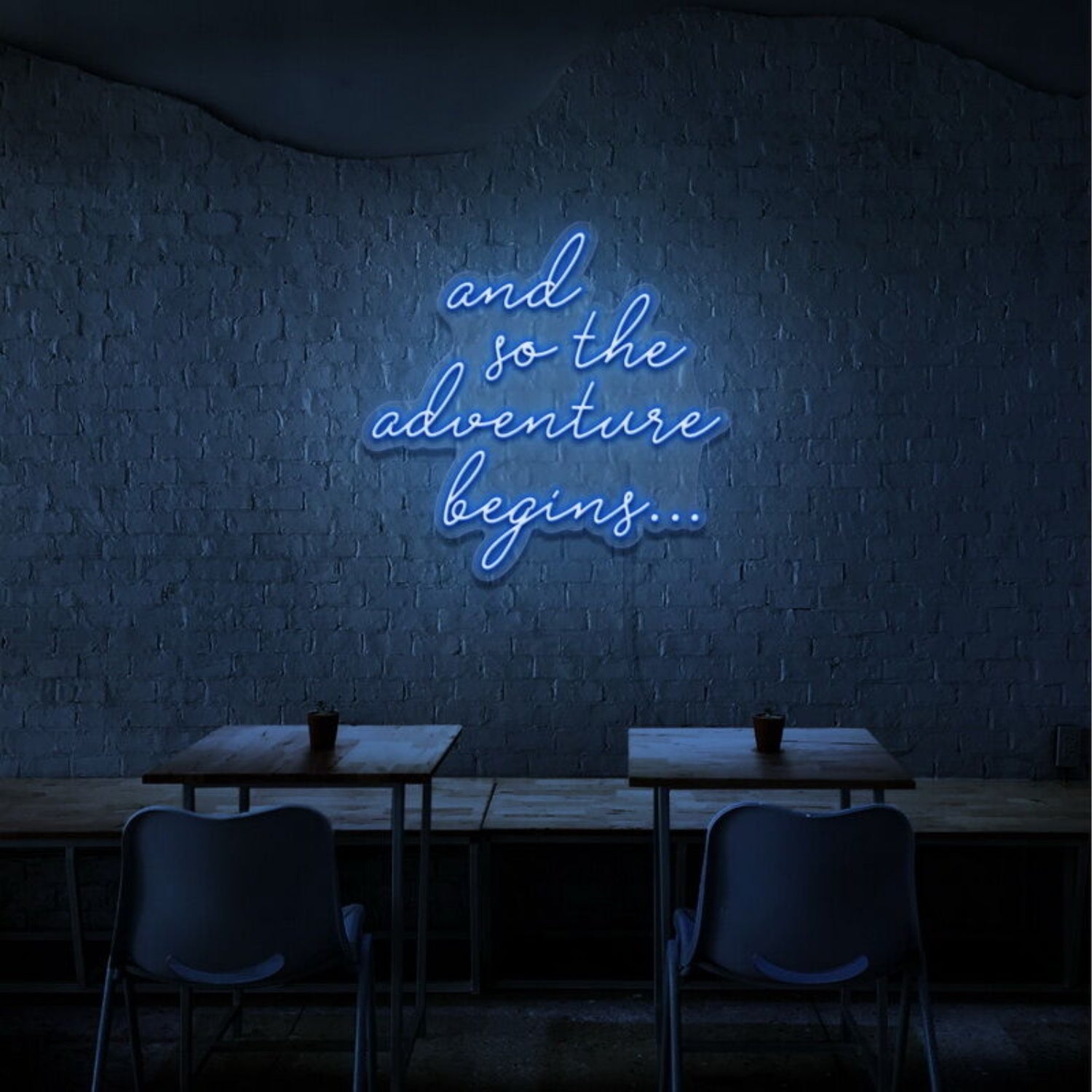 The Adventure Begins Led Neon Sign | Shineneon