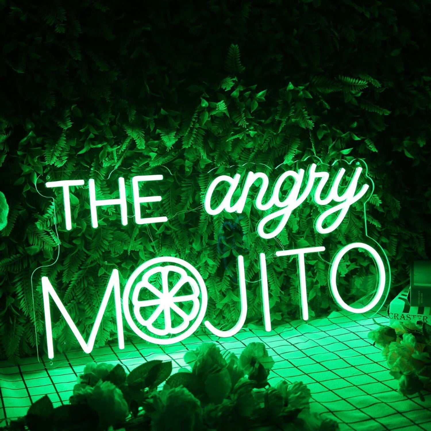 The Angry Mojito Green Led Neon Sign | Shineneon