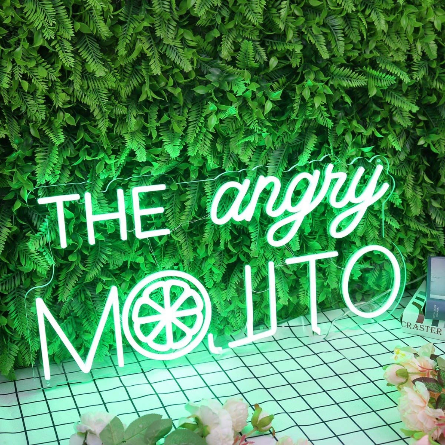 The Angry Mojito Green Led Neon Sign | Shineneon