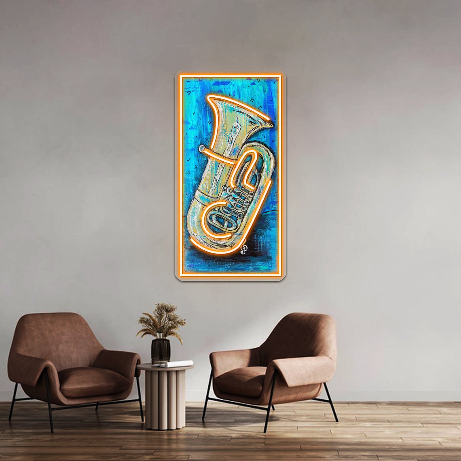 The Art Of Music Tuba Wall Artwork Neon Signs | Shineneon