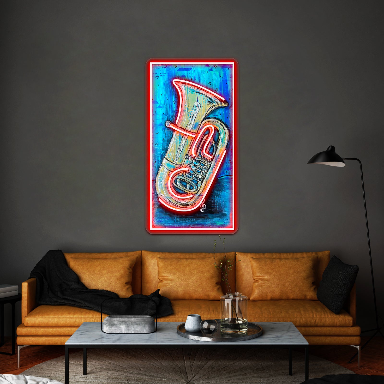 The Art Of Music Tuba Wall Artwork Neon Signs | Shineneon