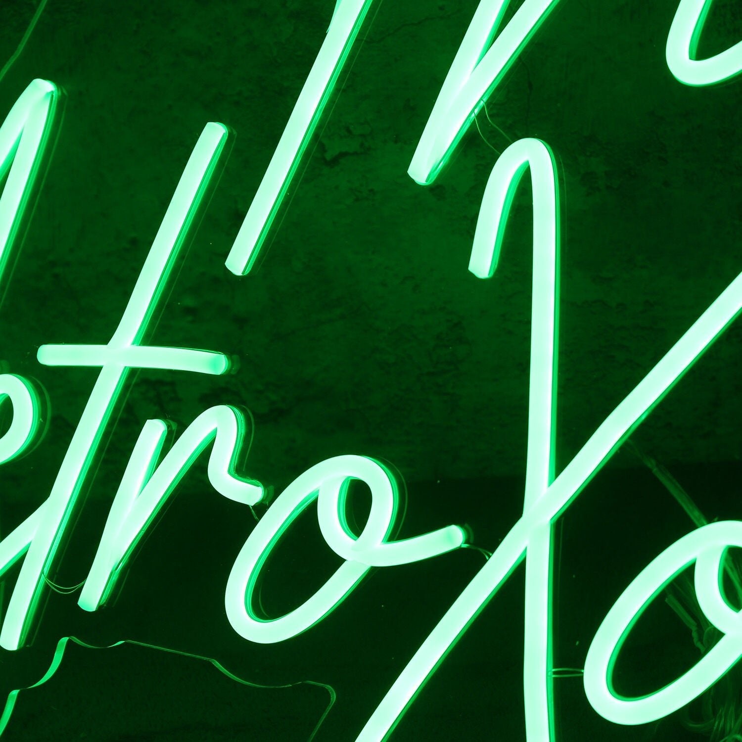 The Astro Xombie Green Led Neon Sign - Shineneon