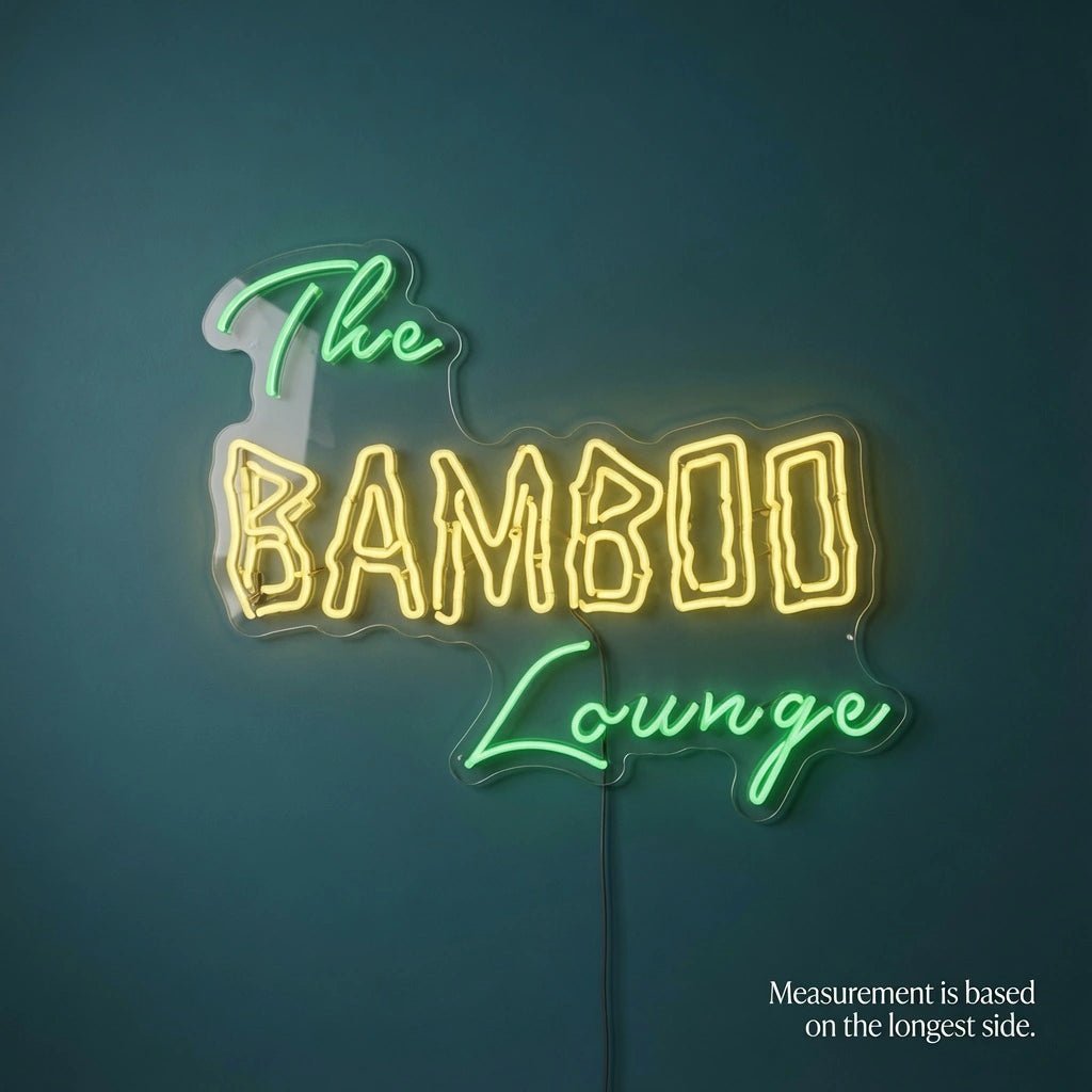 The Bamboo Lounge LED Neon Sign - Shineneon